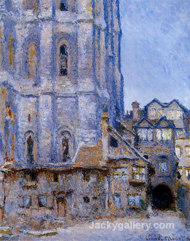 The Cour d Albane by Claude Monet paintings reproduction